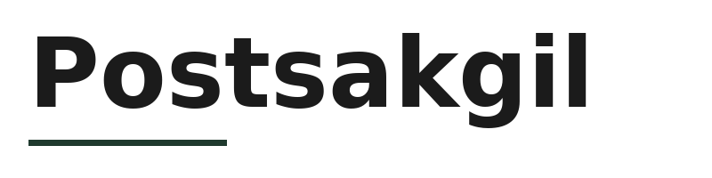 Postsakgil logo